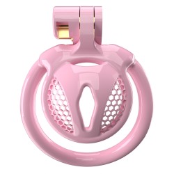 sissy chastity cage with 5 arc rings cx2