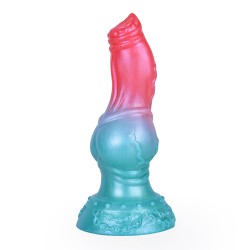 alien beast cyan rainbow 7 9 dildo k