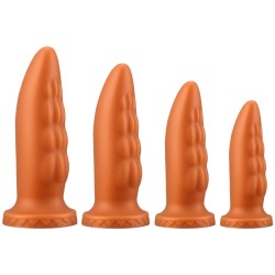 worm soft silicone butt plug