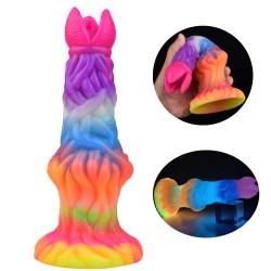 luminous silicone dildo 23