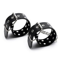 two row nail buckle hand cuffs